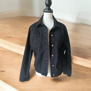 NYDJ black denim jacket for woman